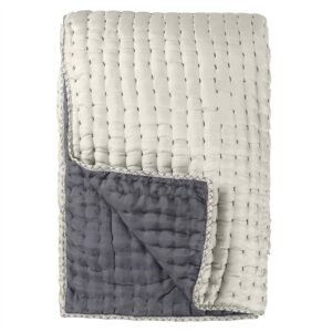 Chenevard Silver & Slate Quilt